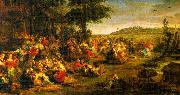 Peter Paul Rubens The Village Wedding oil painting picture wholesale
